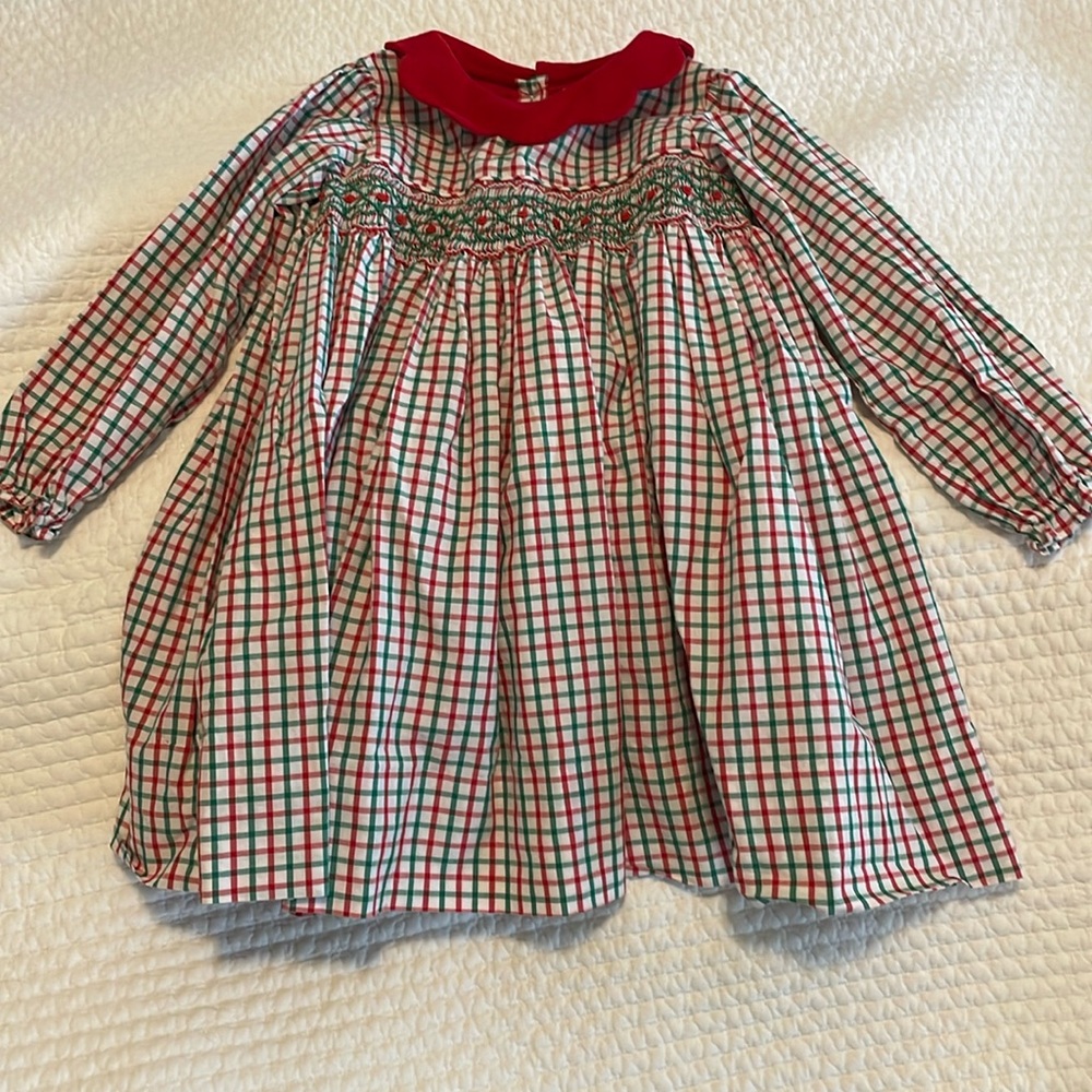 Red/white/green Dress